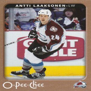 Antti Laaksonen - 2006/2007 O Pee Chee Hockey Card